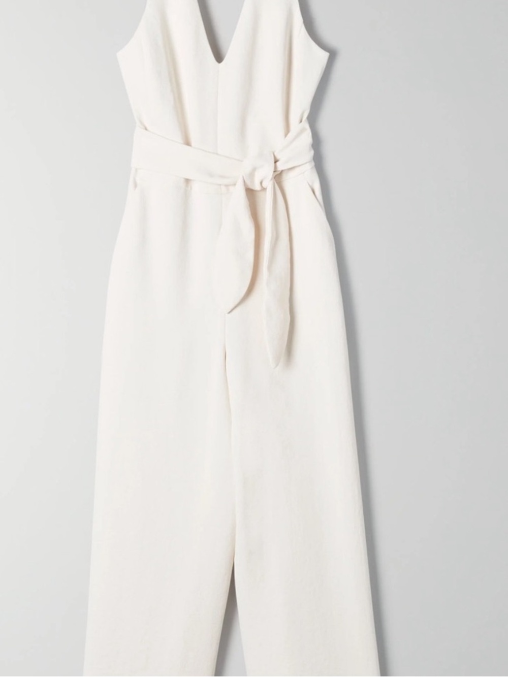 Wilfred Ecoulement V-Neck Jumpsuit - Ivory - Picture 3 of 9